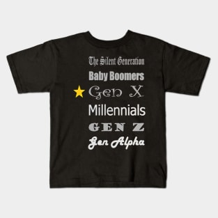 Gen X Kids T-Shirt